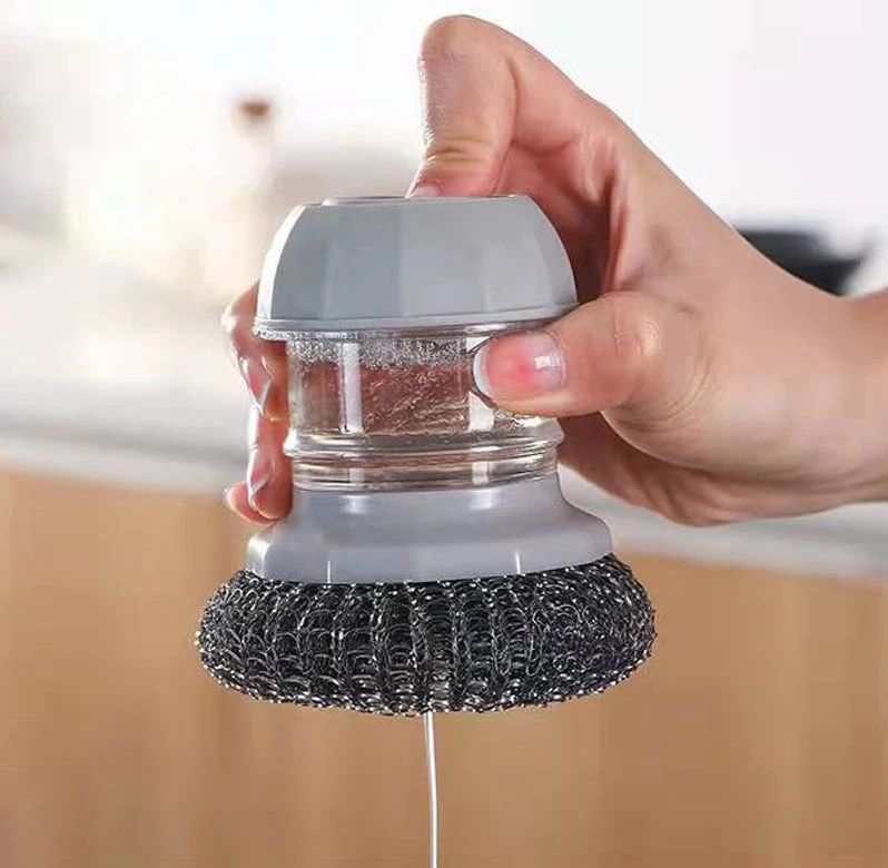 🌈Dile adiós al caos en la cocina con nuestro 2 en 1🧴Dispensador + Esponja🧼