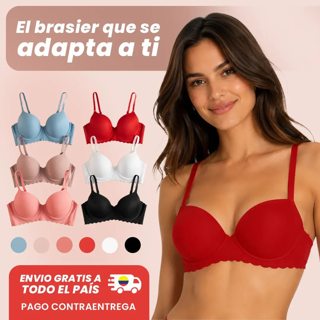 Sujetador de ajuste y realce natural premium