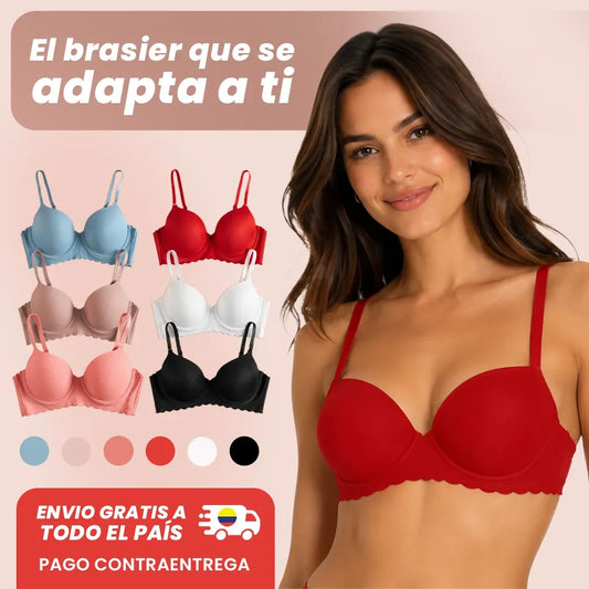 Sujetador de ajuste y realce natural premium