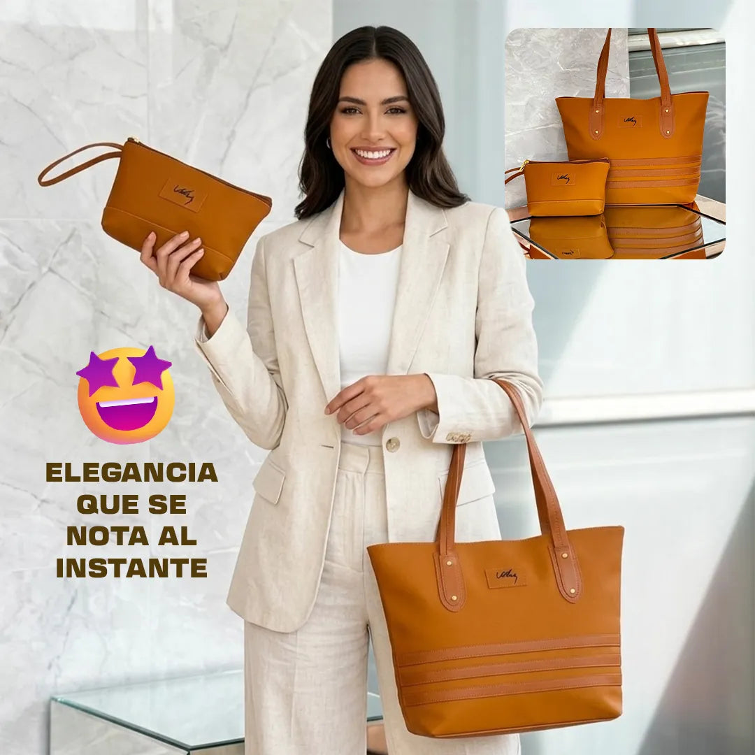 Set elegante: Bolso y Cartera